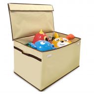 EasyGoProducts Giant Toy Box Folding Toy Trunk Organizer, Toy Chest Collapsible Storage Bin, Great for Nursery or Any Room with Toy Box Lid and Side Handles - 30” Wide x 16” deep x