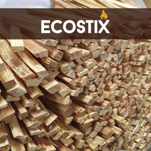  EasyGoProducts Approx. 120 Eco-Stix Fatwood Fire Starter Kindling Firewood Sticks ? 100% Organic ? Firestarter for Wood Stoves, Fireplaces, Campfires, Bonfires, 10 Lbs