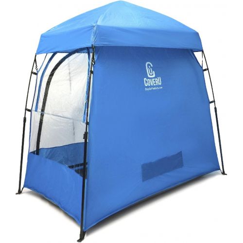  EasyGoProducts CoverU Sports Tent Pod ? Pop Up 2 Person Cold Climate Canopy Shelter ? Patented