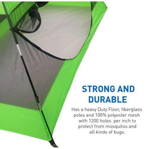  EasyGO Products Bug Barrier Mosquito Bug Tent with Pop Up Mosquito Net Canopy