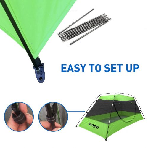  EasyGO Products Bug Barrier Mosquito Bug Tent with Pop Up Mosquito Net Canopy