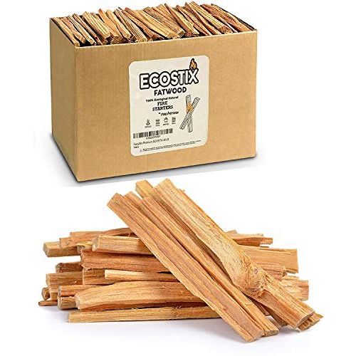  EasyGoProducts Approx. 240 Eco Stix Fatwood Starter Kindling Firewood Sticks Wood Stoves Camping Firestarter Fire Pit BBQ, 20 Lbs