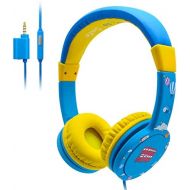 [아마존베스트]EasySMX Childrens Headphones, Light Headphones with Noise Limitation, Adjustable Headset for iPod iPad iPhone (3.5 mm) Mobile Phone Tablet PC MP3 MP4