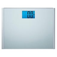 Eat Smart Precision Plus Digital Bathroom Scale with Ultra-Wide Platform, 440 lb Capacity, Bath Scale for Body Weight, Grey