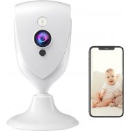 [아마존베스트]Mini Camera WiFi - Ebitcam 1080P Indoor 2.4G WiFi Monitor with Night Vision, 2-Way Audio,Motion Alarm for Home Surveillance/Baby/Pet,Watch Live Streaming Video Anywhere,One Year Cl