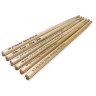 /Etsy Personalized Laser Engraved Wooden Drumsticks Free Engraving