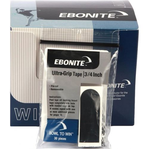  Ebonite Bowlers Tape (Pack of 30), Black, 3/4-Inch