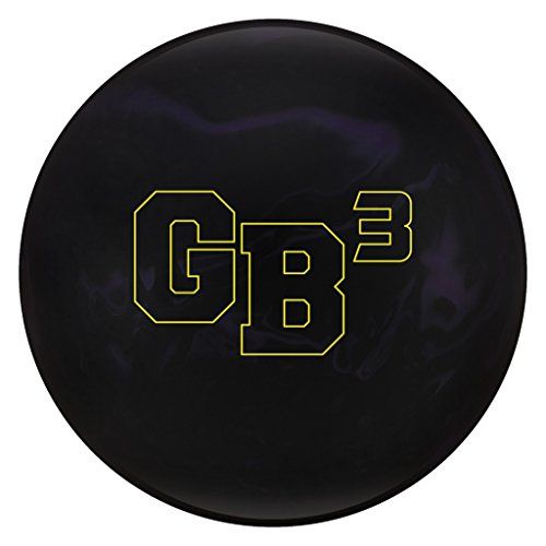  Ebonite Gamebreaker 3 Bowling Balls, Black/Purple, 14LBS