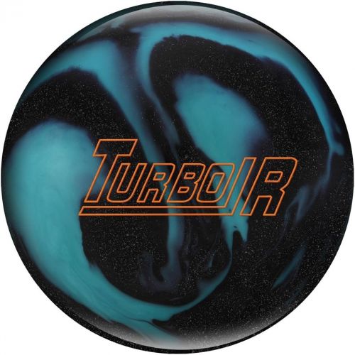  Ebonite TurboR Bowling Ball- BlackSparkleAqua