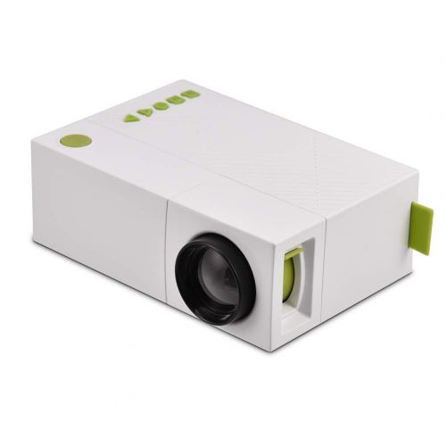  Eboxer Mini LED Projector,1080P Portable Mini Home Theater Video LED Projector USBTFAVHDMI Input.(Battery not Included)