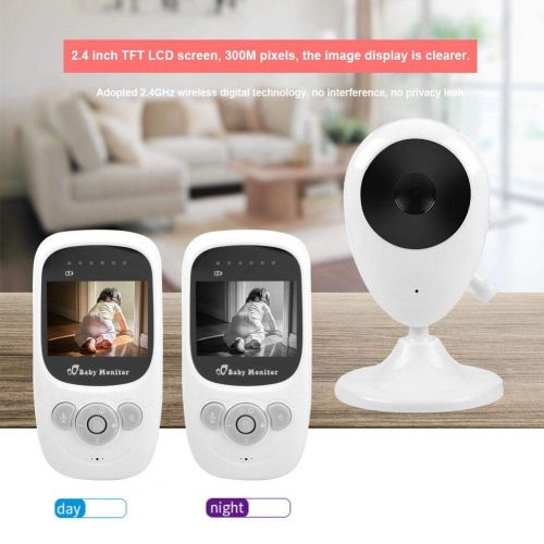  Eboxer Wireless Audio Video Baby Monitor, WiFi Camera Monitor for Infant, Security Camera, Safe Viewer, Home Parents Tools(US Plug)