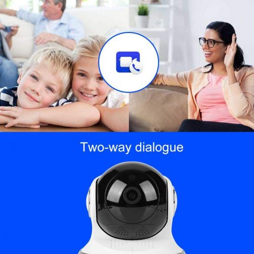  Eboxer Wireless 1080P Audio Video Baby Monitor, WiFi Camera Monitor for Infant, Security Camera, Safe Viewer, Home Parents Tools(US Plug)