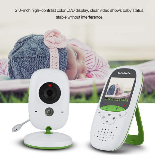  Eboxer Wireless Audio Video Baby Monitor, WiFi Camera Monitor for Infant, Security Camera, Safe Viewer, Home Parents Tools(US Plug)