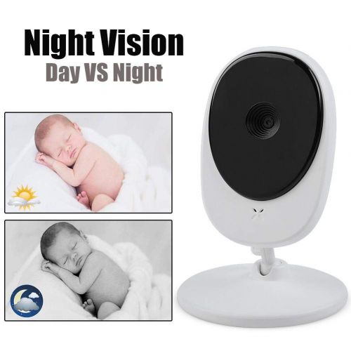  Eboxer Wireless WiFi 2.4 Inches IR Baby Monitor, WiFi Camera Monitor Infant, Safe Viewer, Security Camera, Home Parents Tools(100-240V US Plug)