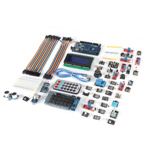  Eboxer 51 in 1 Sensor Modules Kit with Tutorial for Arduino MEGA 2560 R3 40