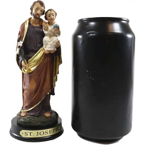  Ebros Colorful Saint Joseph Carrying Child Jesus Decor Figurine 5