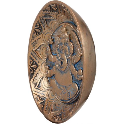  인센스스틱 Ebros Gift Hindu Elephant Head Supreme God Lord Ganesha Ganapati Incense Stick Holder Burner Round Dish Medallion Figurine 5 Diameter Zen Vastu Home Fragrance Tabletop Altar Decor