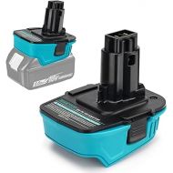 Battery Adapter for Makita DCA1820 18V Compatible with Makita Lithium Battery Convert for DeWalt CA1820 18V DC9180 DC9096 Tool Use
