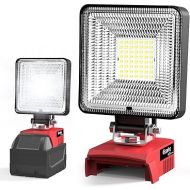 Ecarke Led Work Light Job site Lighting for Milwaukee 18v Battery,m18 Work Light with Low Voltage Protection,USB&Type-C Charging Port for car Repairing/Outdoor Camping/Hiking/Fishing/Emergency