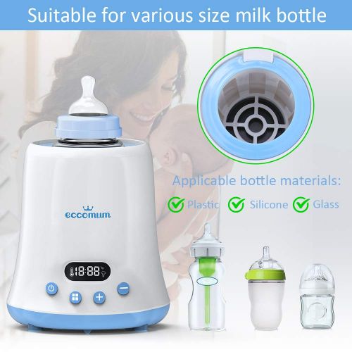  [아마존베스트]Baby Bottle Warmer, Eccomum Fast Breast Milk Warmer with a Timer, Baby Food Heater with LCD Display Accurate Temperature Control, Constant Mode, Fit All Baby Bottles