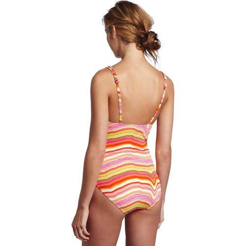  Echo Design Women's Wavy Stripe Underwire one Piece