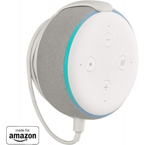 EchoGear Made for Amazon Mount for Echo Dot (3rd Gen) - White