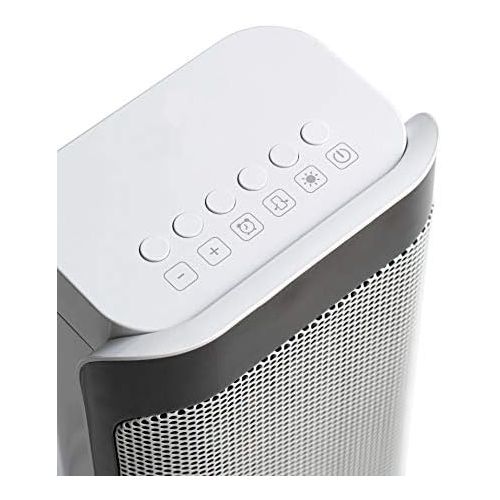  [아마존베스트]Echos Ceramic Fan Heater | 3 Levels Cold 1000 2000 Watt | Oscillating | 8 h Timer | Remote Control | Temperature Display | Temperature Setting from 10 - 35 °C | Heater | Electric Heater