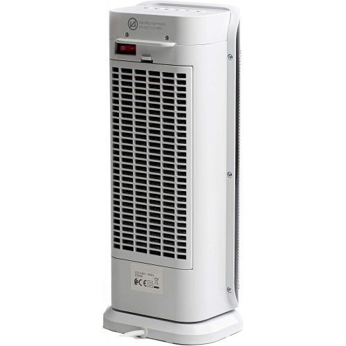  [아마존베스트]Echos Ceramic Fan Heater | 3 Levels Cold 1000 2000 Watt | Oscillating | 8 h Timer | Remote Control | Temperature Display | Temperature Setting from 10 - 35 °C | Heater | Electric Heater