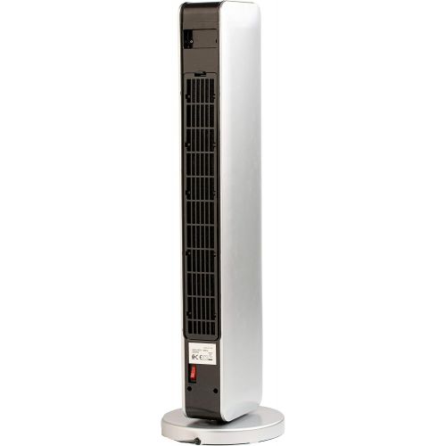  [아마존베스트]Echos Ceramic Fan Heater 3 Levels Cold 1200 2200 Watt 70° Oscillating 8 H Timer Remote Control Temperature Display Temperature Setting 10-49°C Electric Heater