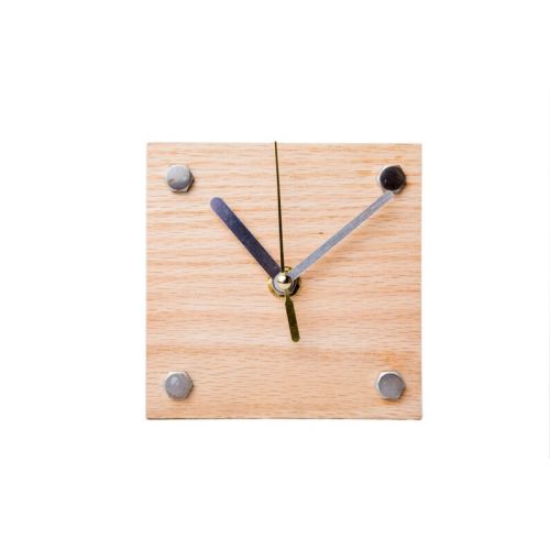  EchosWoodDesign Modern Wood Desk Clock