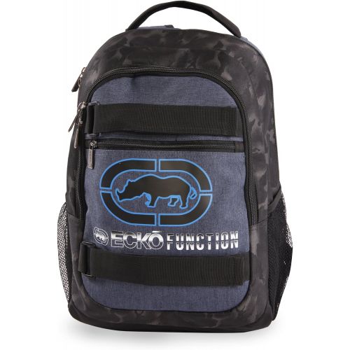  Ecko Unltd. Boys Sk8 Tablet Backpack-School Bag Fits Up to 15 Inch Laptop, HeatherBlack, One Size