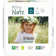 Eco by Naty Nature Babycare Eco Pull On Pants, Size 6 (18count)
