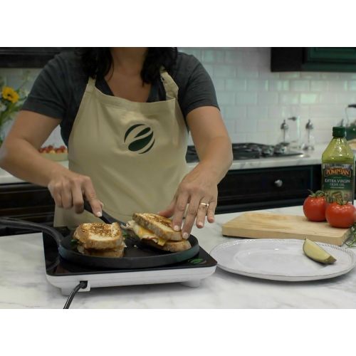  (2018 Model) Eco4us - Induction Cooktop with 10 Temperature Levels and Digital Touch Controls. Safe & Easy To Use