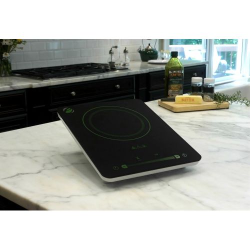  (2018 Model) Eco4us - Induction Cooktop with 10 Temperature Levels and Digital Touch Controls. Safe & Easy To Use