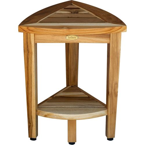  EcoDecors Oasis Shower Stool, Natural