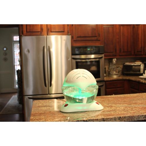  Ecogecko EcoGecko Color Wheel Air Cleaner, Humidifier, Revitalizer with 12 LED 7 Color lights- Plus included Lavender Oil