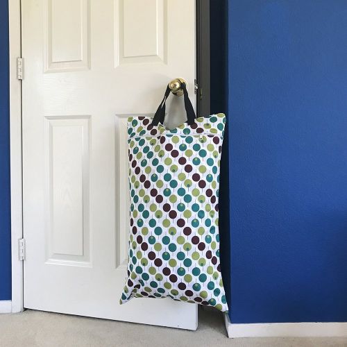  Ecoable Large Hanging Wet Dry Bag for Cloth Diapers or Laundry (Cupcake)