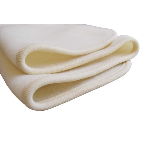  Ecoable Baby Thermal Blanket: Washable All Weather Merino Wool Receiving Blanket, 31x40 inches