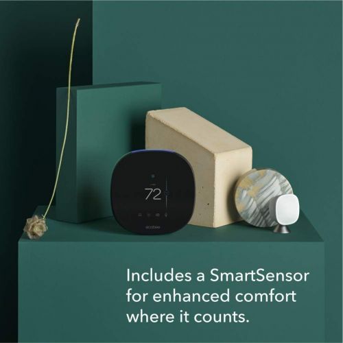  [아마존핫딜][아마존 핫딜] Ecobee ecobee SmartThermostat with Voice Control, Black - - Amazon.com