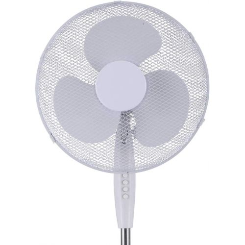  [아마존베스트]Ecoix Stand Fan with Height-Adjustable Base | Tiltable & Oscillation Function | 3 Speed Levels