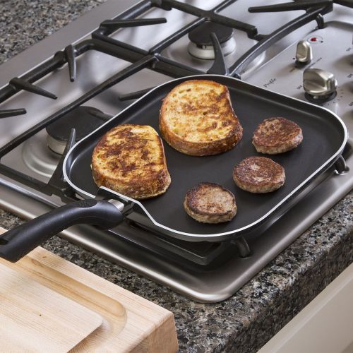  Ecolution EABK-3228 Artistry Griddle Skillet, 11, Black