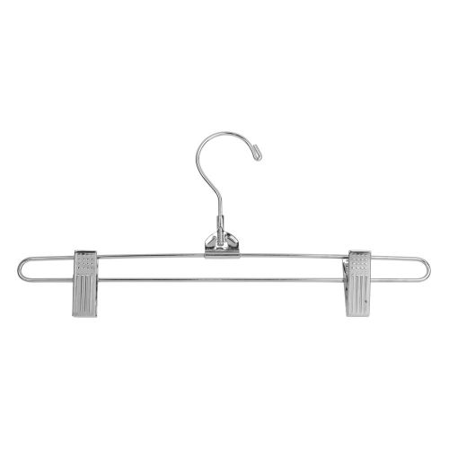  Econoco Commercial Skirt Hanger with Regular Hook, Steel, 12 (Pack of 100)