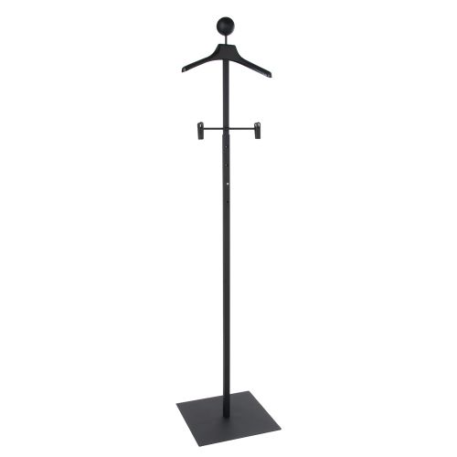  Econoco MAPF4/MAB Womens Floor Standing Costumer with Hanger, Black