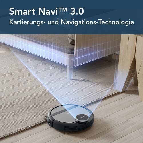  Ecovacs ECOVACS Robotics DEEBOT 901 Saugroboter  Leistungsstarker Staubsauger Roboter mit intelligenter Laser Navigation & MAX-Modus  Akkusauger mit Alexa- & Appsteuerung