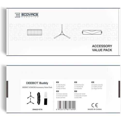  Ecovacs ECOVACS Robotics DN622-KTA - Zubehoer Set fuer DEEBOT N79S