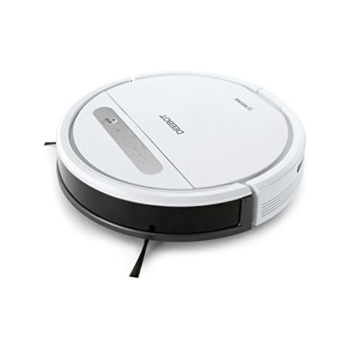  Ecovacs Robotics Deebot Ozmo 610 Saug- und Wischroboter mit Ozmo-Technologie, systematischer Reinigungsweg auf Hartboeden, App-Steuerung, 40 Watt, weiss