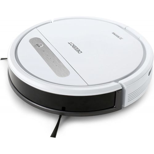  Ecovacs Robotics Deebot Ozmo 610 Saug- und Wischroboter mit Ozmo-Technologie, systematischer Reinigungsweg auf Hartboeden, App-Steuerung, 40 Watt, weiss