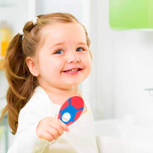  [아마존베스트]Ecovona Baby Toothbrush & Toddler Toothbrush for Age 0-2 Years Old | Extra Soft Bristle for Baby Teeth & Infant Gums | BPA-Free, Easy-Grip Finger Handle & Teething Pad | Dentist Re