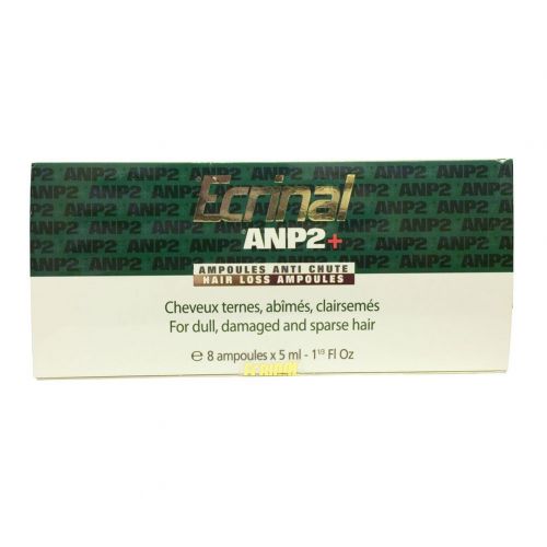  Ecrinal Anti Hairloss Ampoules ANP2+, Box of 8 (New Formula)