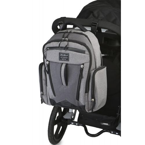  [아마존베스트]Eddie Bauer Back Pack Diaper Bag, Grey Heather